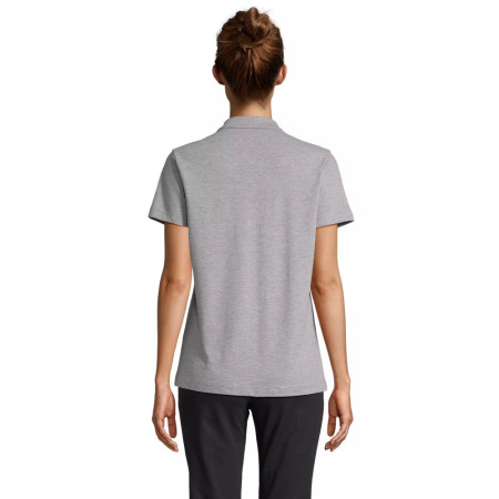 Футболка поло жіноча SOL’S Pulse (сірий меланж) Футболка поло жіноча SOL’S Pulse (сірий меланж)