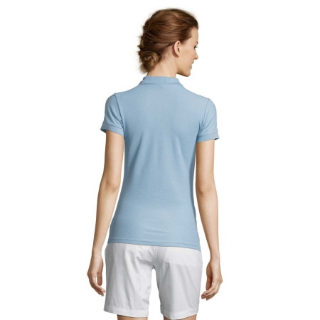 Футболка поло SOL'S People (небесно-блакитний)