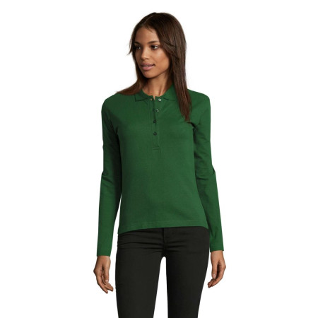 Лонгслів поло SOL'S Podium (трав'яний)