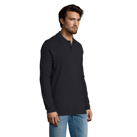 Лонгслів поло SOL'S Star (темно-синій)