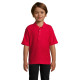 Футболка поло дитяча SOL'S Summer II (червоний)