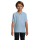 Футболка поло дитяча SOL'S Summer II (небесно-блакитний)