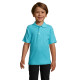Футболка поло дитяча SOL'S Summer II (бірюзовий)