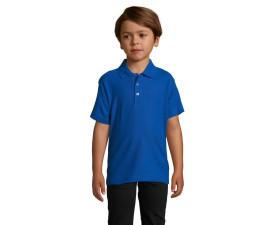 Футболка поло дитяча SOL'S Summer II (яскраво-синій)