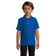 Футболка поло дитяча SOL'S Summer II (яскраво-синій)
