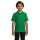 Футболка поло дитяча SOL'S Summer II (яскраво-зелений)