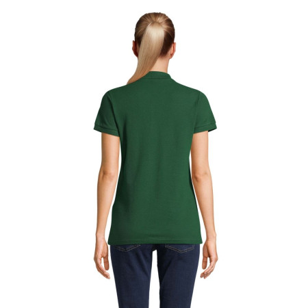 Футболка поло жіноча SOL'S Perfect (темно-зелений)