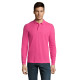 Лонгслів поло SOL'S Winter II (насичений рожевий)