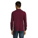 Лонгслів поло SOL'S Winter II (бордовий)