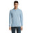 Лонгслів поло SOL'S Winter II (небесно-блакитний)