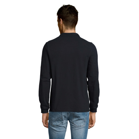 Лонгслів поло SOL'S Winter II (темно-синій)