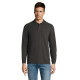 Лонгслів поло SOL'S Winter II (вугільний меланж)