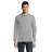 Лонгслів поло SOL'S Winter II (сірий меланж)