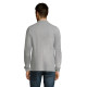 Лонгслів поло SOL'S Winter II (сірий меланж)