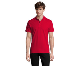 Футболка поло SOL'S Spring II (червоний)