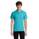 Футболка поло SOL'S Spring II (бірюзовий)