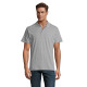 Футболка поло SOL'S Spring II (сірий меланж)