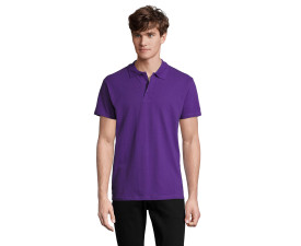 Футболка поло SOL'S Spring II (темно-фіолетовий)