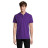 Футболка поло SOL'S Spring II (темно-фіолетовий)