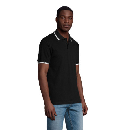 Футболка поло SOL'S Practice (чорний)
