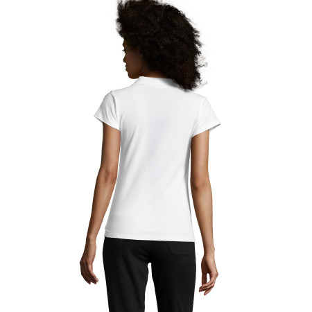 Футболка поло жіноча SOL'S Prescott (білий)