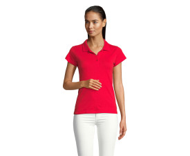 Футболка поло жіноча SOL'S Prescott (червоний)