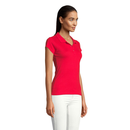 Футболка поло жіноча SOL'S Prescott (червоний)