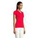 Футболка поло жіноча SOL'S Prescott (червоний)