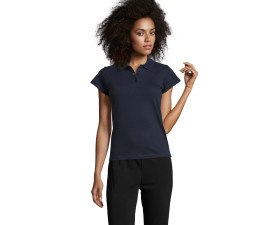 Футболка поло жіноча SOL'S Prescott (кобальт)