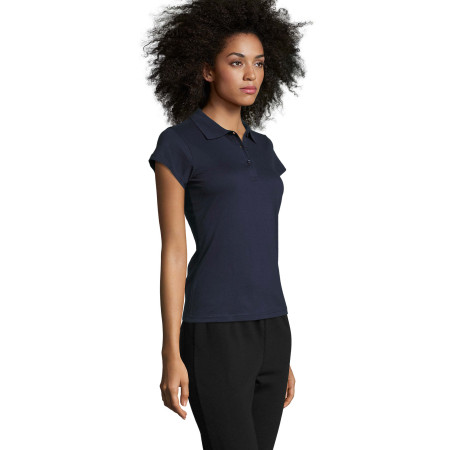 Футболка поло жіноча SOL'S Prescott (темно-синій)