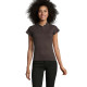 Футболка поло жіноча SOL'S Prescott (темно-сірий)