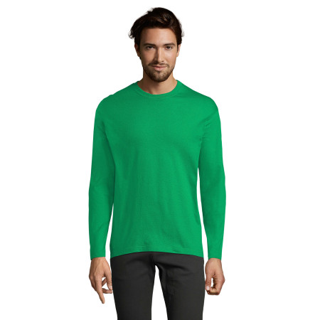 Лонгслів SOL'S Monarch (яскраво-зелений)