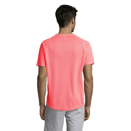 Футболка спортивна SOL'S Sporty (неоново-кораловий)