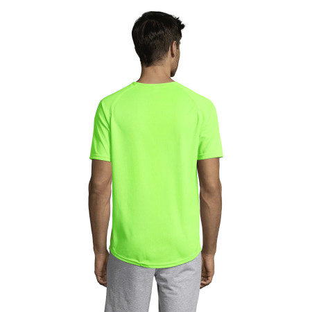Футболка спортивна SOL'S Sporty (неоново-зелений)