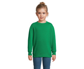 Світшот дитячий SOL'S New Supreme (яскраво-зелений)