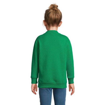 Світшот дитячий SOL'S New Supreme (яскраво-зелений)