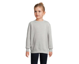 Світшот дитячий SOL'S New Supreme (сірий меланж)