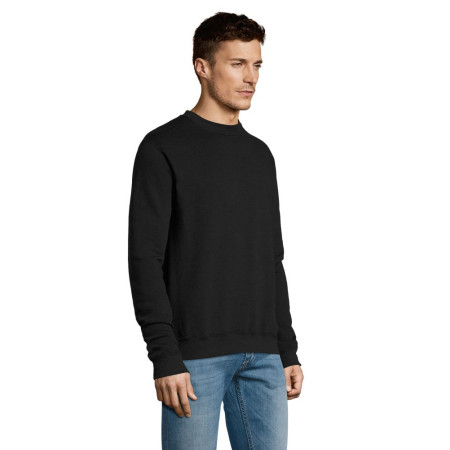 Світшот SOL'S New Supreme (чорний)