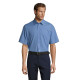 Сорочка чоловіча SOL'S Bristol Short Sleeve (середньо-синій)