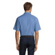 Сорочка чоловіча SOL'S Bristol Short Sleeve (середньо-синій)