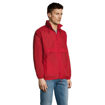 Вітровка SOL'S Surf (червоний)