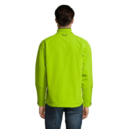 Куртка софтшел SOL'S Relax (жовто-зелений)