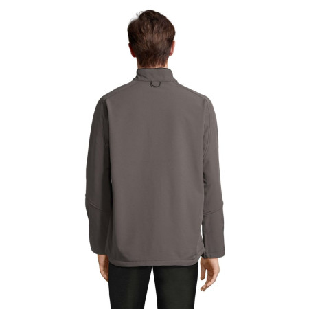 Куртка софтшел SOL'S Relax (вугільно-сірий)