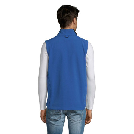 Жилет софтшел чоловічий SOL'S Rallye (яскраво-синій)