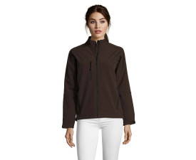 Куртка софтшел жіноча SOL'S Roxy (темно-шоколадний)