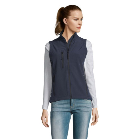 Жилет софтшел жіночий SOL'S Rallye (кобальт)
