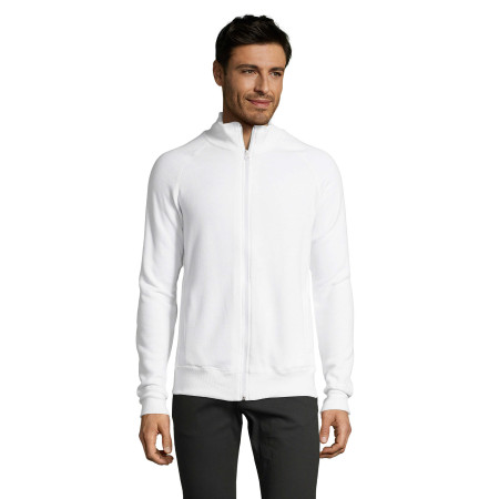 Світшот на блискавці SOL'S Sundae (білий)