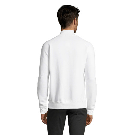 Світшот на блискавці SOL'S Sundae (білий)