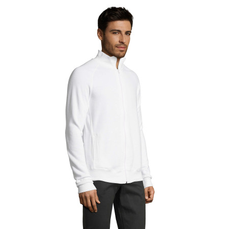 Світшот на блискавці SOL'S Sundae (білий)