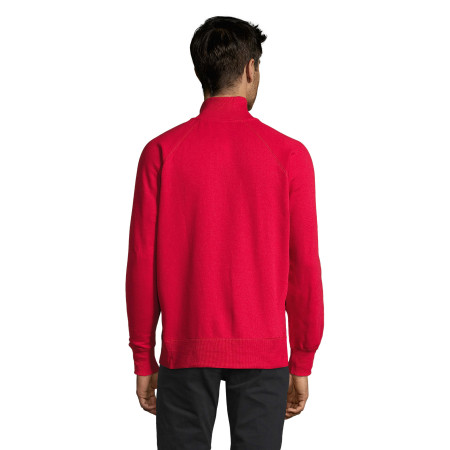 Світшот на блискавці SOL'S Sundae (червоний)